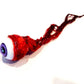 Dead Head Props enhanced Ripped Out Eyeball Movie Quality Prop Horror Prop Halloween Prop- Purple