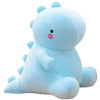 VHYHCY Cute Dinosaur Plush Toy - Fat 12 Inch Soft Dino Stuffed Animal in Quiet Blue, Perfect Birthday Gift for Kids Girls and Boys