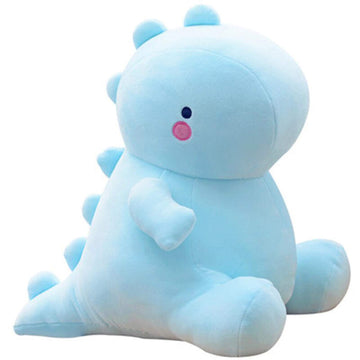 Vhyhcy Cute Dinosaur Plush Toys, Fat Dinosaur Stuffed Animals Toys Dolls, Soft Plush Stuffed Animal Dino Plushie, Birthday Gifts For Kids Girls Boys Blue 20 Inch