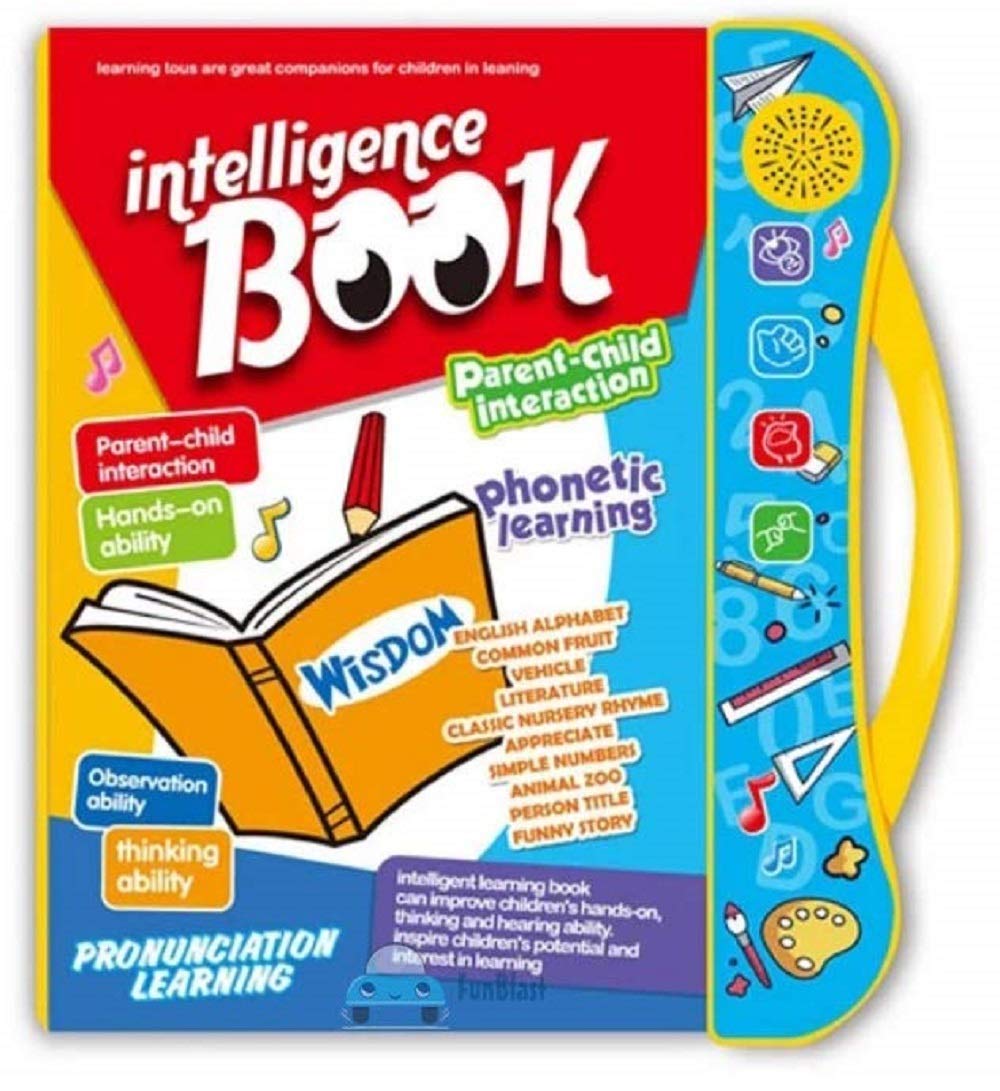 Btc Interactive Musical Book For Kids | English Phonetic Learning Toy Book | Sound Enabled Educational Activity Book |