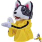 Kung Fu Husky, Punching Puppet, Dog Hand Puppet - Boxing Puppets, Kung Fu Animal Toy Husky Gloves With Sounds And Boxing Action, Boxing Puppet For Kids & Gifts.