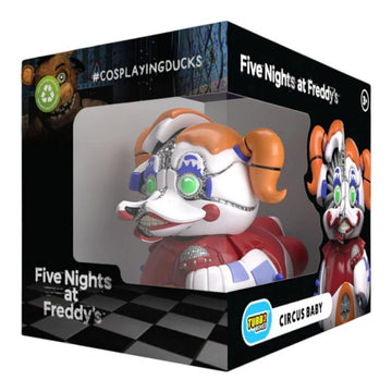 TUBBZ Boxed Edition: Five Nights at Freddys - Circus Baby Cosplaying Rubber Duck Vinyl Figure