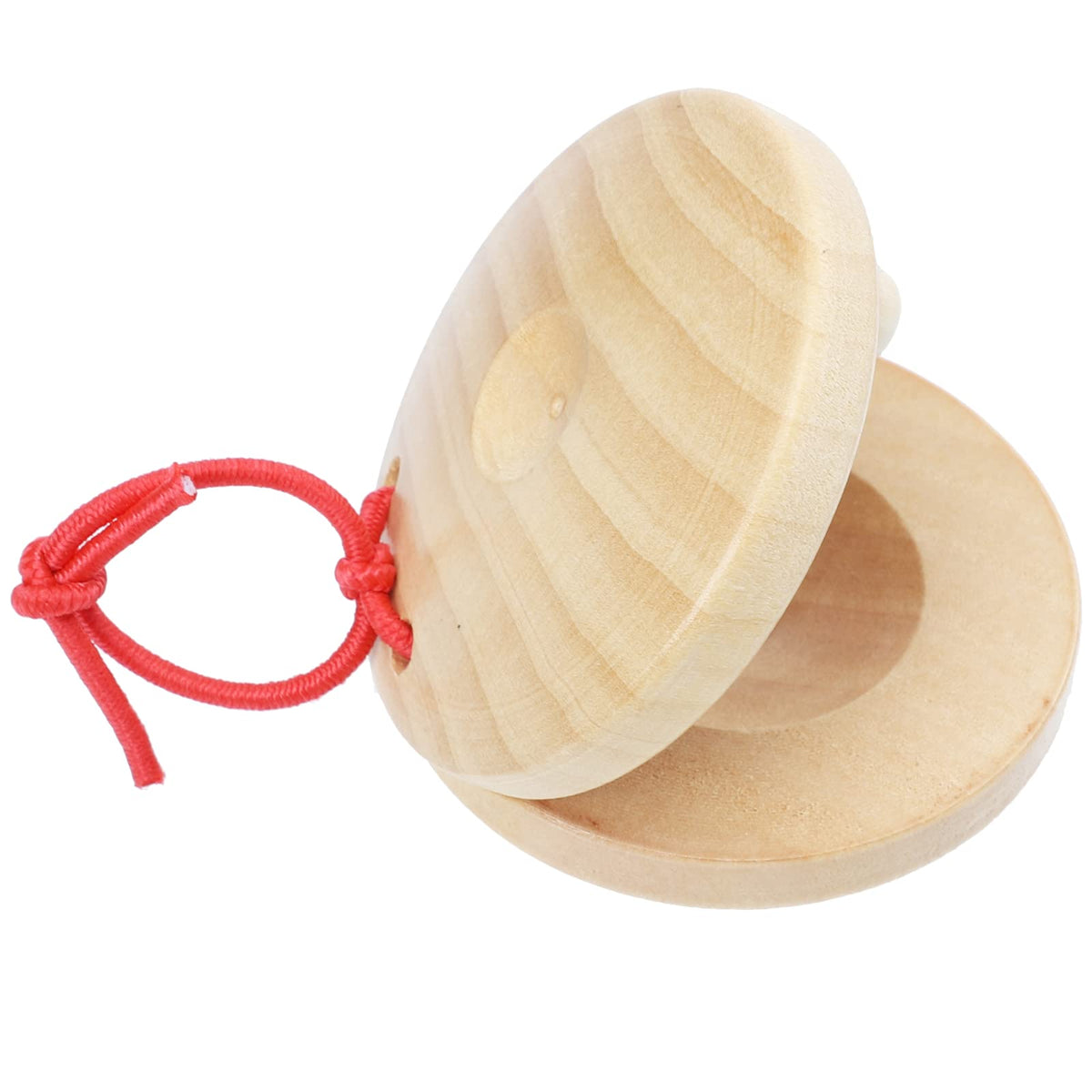 Excluzo 4Pcs Education Castanets Plaything Orff Percussion Tool Percussion Instrument