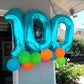 8 Balloon, Blue Number Balloons 40 Inch, 8Th Birthday Decorations For Boys Girls, Blue Birthday Balloons, Blue Party Supplies, N
