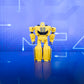 Transformers 1-Step Flip Changer Bumblebee Action Figure, 4-Inch, Multicolor, Model F6717, Robot Toy for Ages 6 and Up