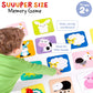 Banana Panda Suuuper Size Memory Matching Kids Game - Includes 24 Extra-Large 6    X 6    Cards - Match The Animals Or Use As Fl
