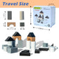 Cohhfwpd Wooden Building Blocks, Stacking Blocks Mini Size In Tin Box For Travel, Educational Toy Set For Child Ages 6+ And Adul