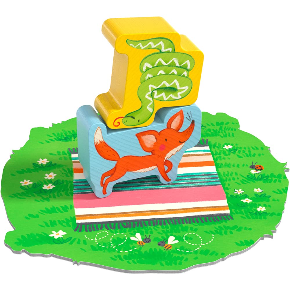 Haba My Very First Games - Animal Upon Animal Junior: Toddler Stacking Game For Preschool Learning Activities & Fun Family Games For Ages 2+