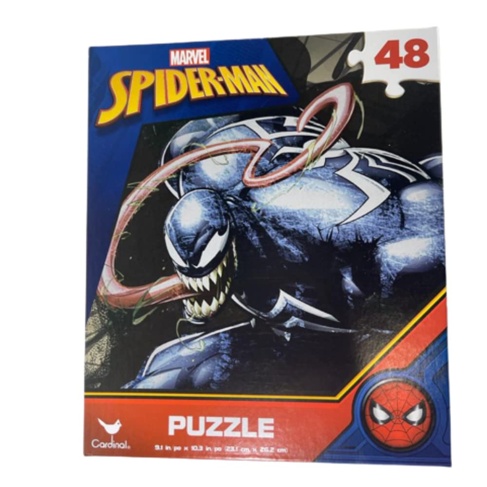 3 Pk. Marvel Spider-Man 48 Piece Jigsaw Puzzle (Assorted Designs)