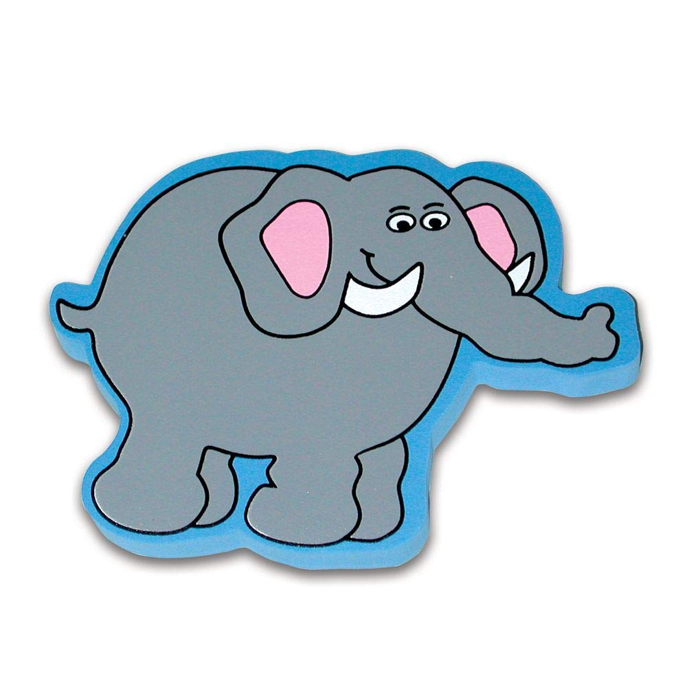 Edushape Magic Creations Foam Sticker Imaginative Bath Tub Activity Play Set, Jungle Fun