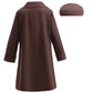 Coolproud American Historical Figures Rosa Parks Costume includes coat dress glasses hat and necklace