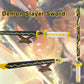 Anime Demon Slayer decorative replica blade Building Kit Set  27.8in Cosplay Zenitsu decorative replica blade Building Blocks Toy Set with Scabbard and Stand  Samurai Katana Gift for mature-themeds and Kids (1000+ Pieces)