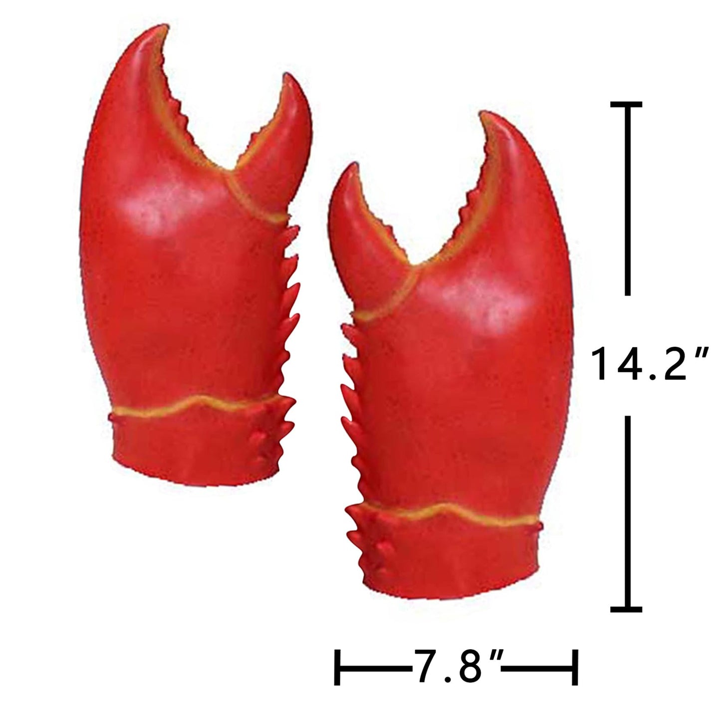 ZHHENIALY 3D Plush Crab Hat Set - Funny Novelty Animal Costume Headwear with Rubber Claws and Cloak for Unisex - Perfect for Par
