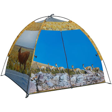 Mnagant Kids' Alpaca Tent - Fun Pop-Up Playhouse For Boys And Girls - Easy Setup, Indoor/Outdoor Adventure Tent - 47'' X 47'' X