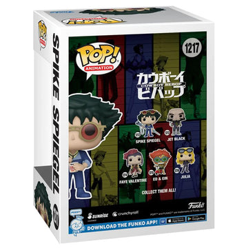 Funko Pop Anime Cowboy Bebop Spike Spiegel Vinyl Figure - Red - Model 60104