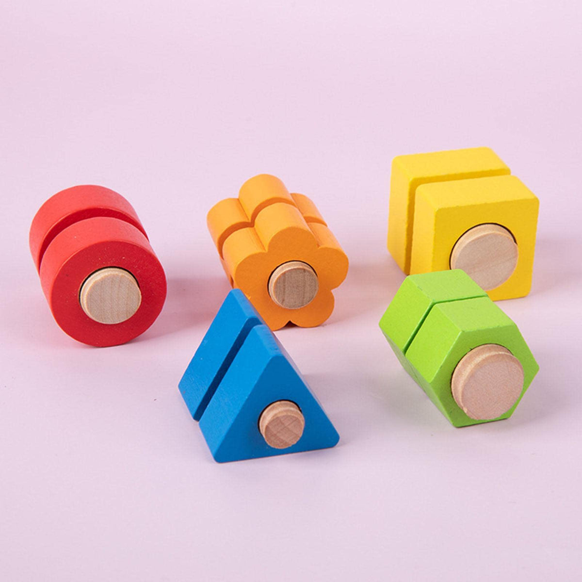 Atorse Montessori Wood Nuts And Bolts Board Fine Motor Skills Educational Toys|Toys & Hobbies | Preschool Toys & Pretend Play | 