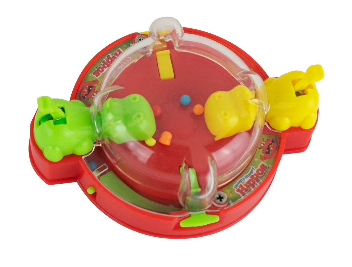 World'S Smallest Hungry Hungry Hippos, Super Fun For Outdoors, Travel & Family Game Night, Multicolor, Miniature