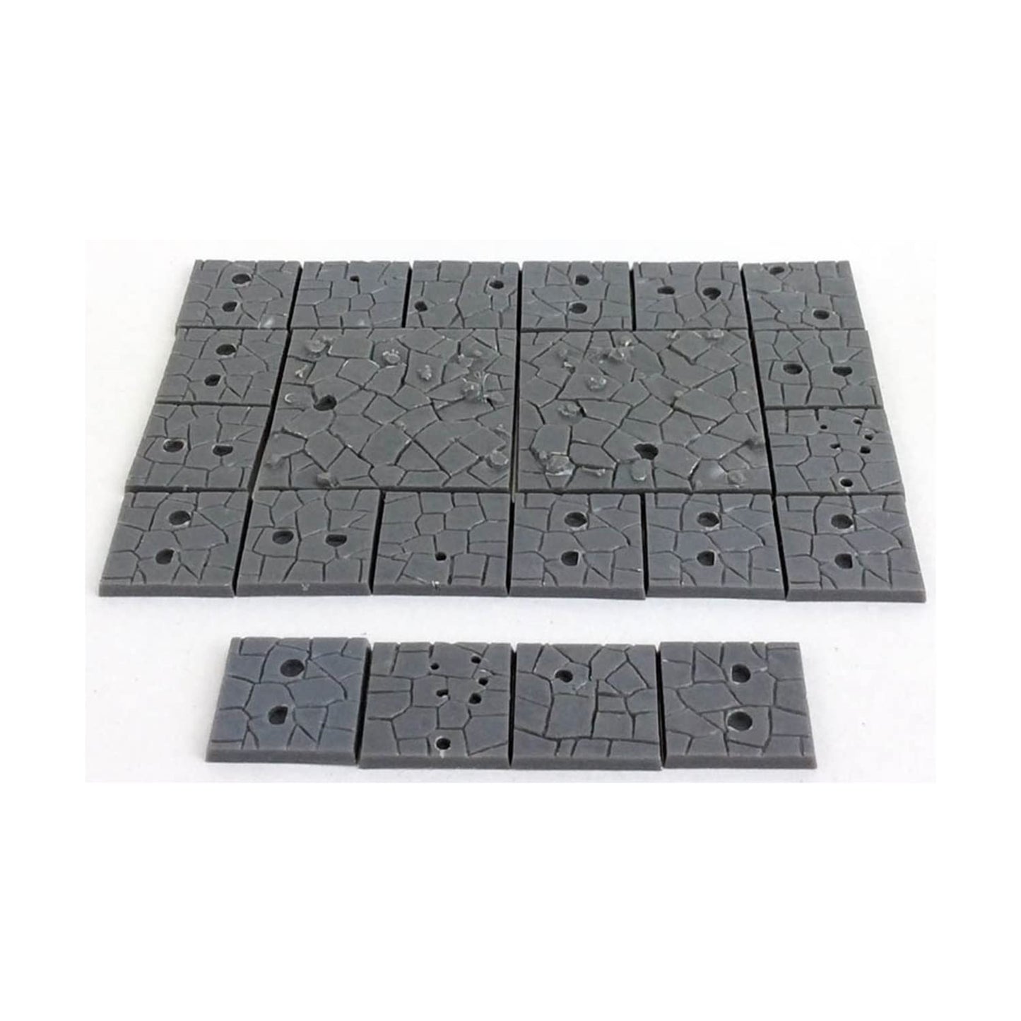 Mantic Games Mgds23 Dungeon Saga: Flagstone Bases Play Set