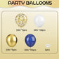 Navy Blue And Gold Balloons, Blue And Gold Balloons, Gold Confetti Balloons Navy Blue Gold Latex Balloons For Boys Birthday Baby