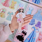 Generic Magnetic Princess Dress Up Paper Doll, Magnet Dress Up Games, Play Travel Playset Toy Magnetic Dress Up Dolls And Pretend For Girl (Jeansie), Medium