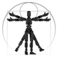 Aifeiric T13 Action Figure,T13 Action Figure Dummy13,3D Printed Multi-Jointed Movable,Creative Gifts For Kids And Adults (Black)