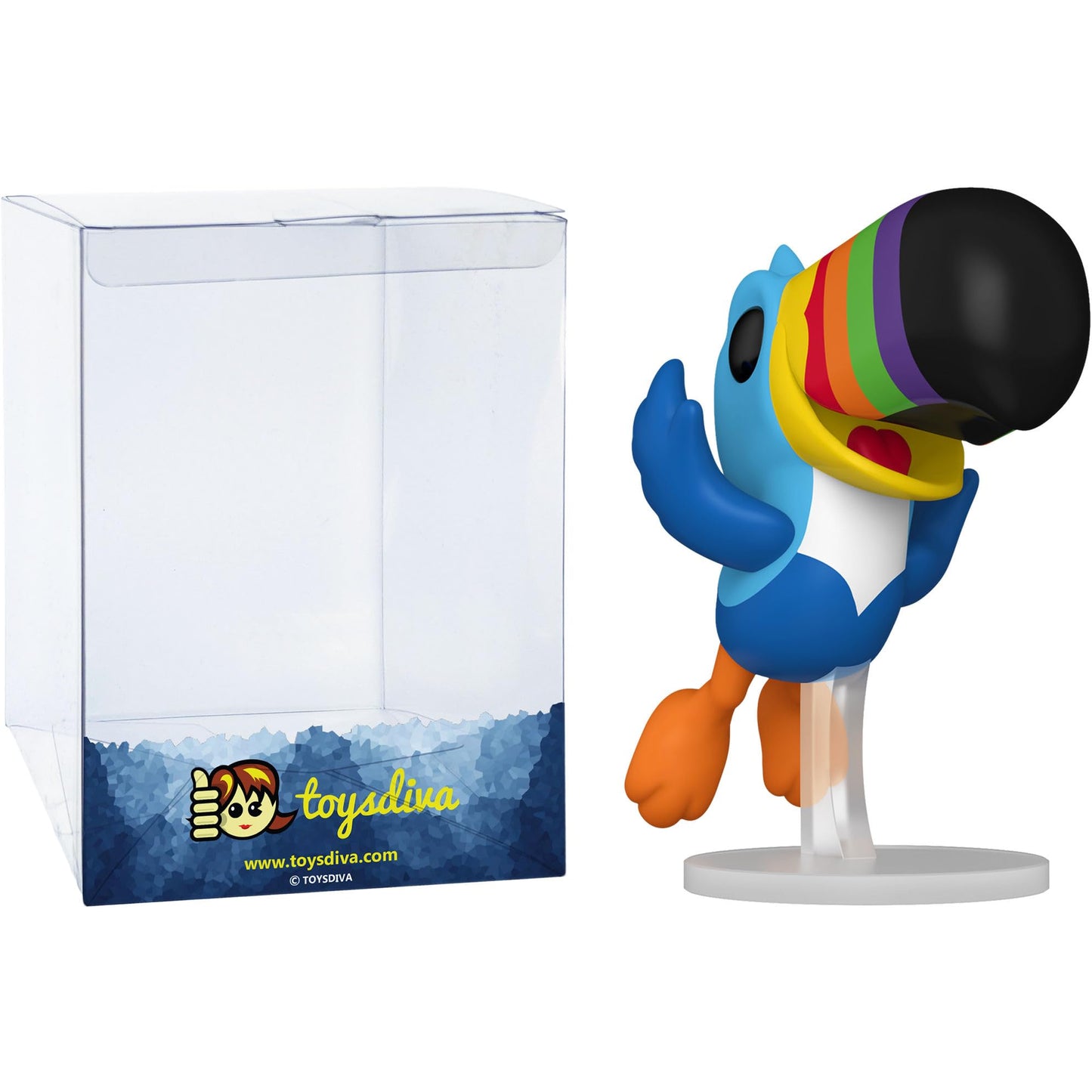 Toucan Sam: P O P ! Ad Icons Vinyl Figurine Bundle With 1 Compatible Graphic Protector (195-72525 - B)