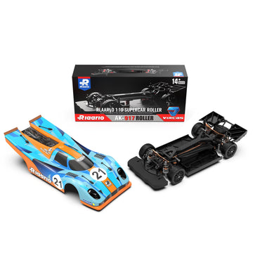 LAFPACY 1:10 Brushless RC Car Alloy Roller for Adults, 4WD Hobby On-Road Race Car Roller with 1/8 Differential and Aluminum Shoc