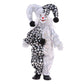Maxyoung 9 Inch Porcelain Clown Doll Vintage Dolls Figurine, Collectible Figure, Hand Painted Toy, Christmas Halloween Birthday Gift, Movable Joints