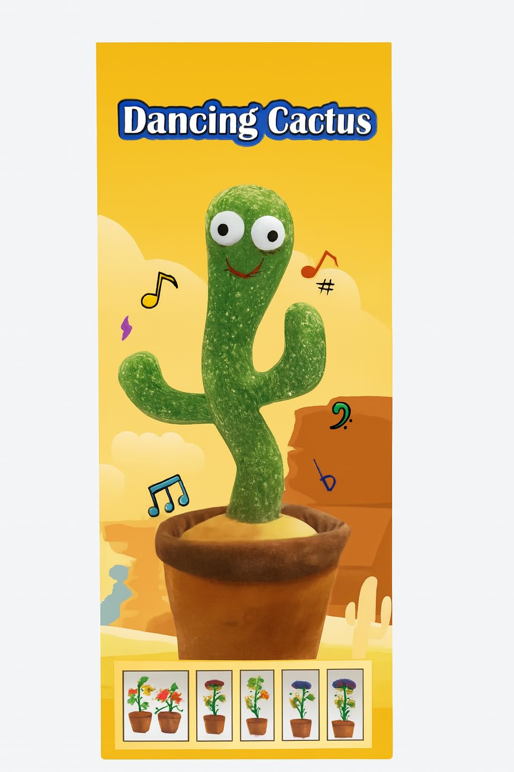 Dancing Cactus Toy For Kids