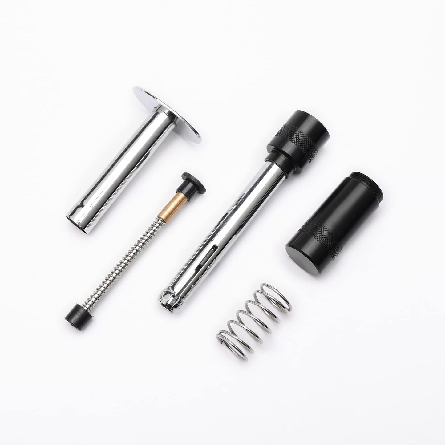 Alloy RC Glow Plug Igniter Nitro Engine Starter Support AA Batteries for RC Car Buggy Truck Plane, Black