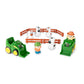 TOMY The Cows are Out! Farm Animal Playset - Includes John Deere Tractor Toys, Fencing, 2 Farmer Figures, and 4 Cow Toys - Kids 
