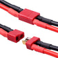 Youme 4Pcs Ec5 To Deans T Male Female Plug Connector Adapter Conversion Cable Wire For Rc Lipo Battery Balance Charger Rc Car Tr