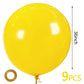 Yellow Big 36 Inch Balloons, 9Pcs Yellow Giant Big Latex Balloons, Large Balloons For Birthday Wedding Party Decorations.(Yellow