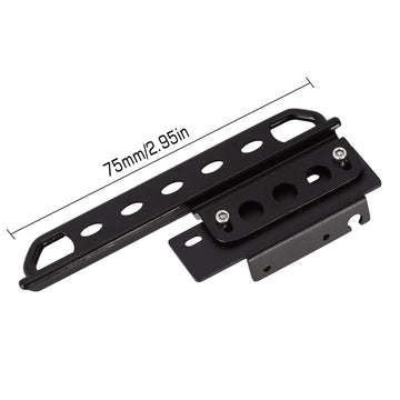 INJORA Metal Side Pedal Rock Sliders 1/24 RC Crawler Car Accessories for Axial SCX24 Gladiator Dodge Power Wagon Upgrade Parts