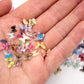 Micro Resin Butterflies, Dollhouse Miniature Tiny Butterflies, Terrarium Fairy Garden Dolls Toy, Mini Micro Landscaping Decorati