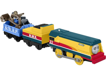 THOMAS & FRIENDS Trackmaster Rebecca - Multicolor Train Engine Model FXX57, Durable PP Material