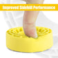 INJORA Silicone Rubber Inserts for 62-64mm*24mm 1.0'' Tires(Large Yellow)