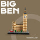NeoLeo Real Big Ben Micro Building Blocks Set (3900+PCS) - World Famous Architectural Model Toys Gifts for Kid and mature-themed