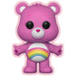 Funko Cheer Bear Chase Edition Vinyl Figure & Graphical Protector Bundle, Glow in the Dark, Model BCC9UP65