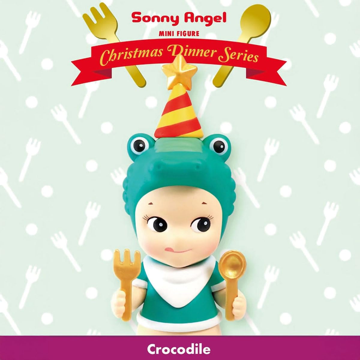 Sonny Angel Mini Figure - Christmas Dinner Series, Mixed Color, Model SAS65950, PVC Collectible