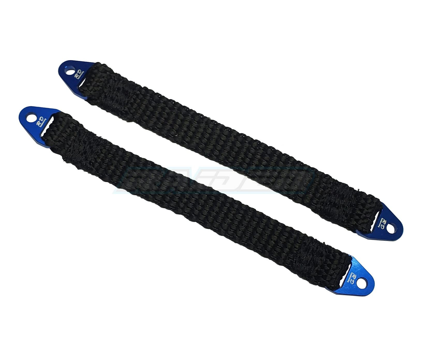 95mm Suspension Damper Travel Limit Straps for Traxxas EREVO 2.0 E-REVO REVO 3.3 Summit Slayer for Axial AX10 SCX10 EXO Wraith Y