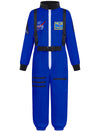 Aoiviss Astronaut Costume For Kids, Space Costume Space Suit For Boys Girls Nasa Astronaut Cosplay Role Play Dress Up