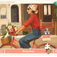New York Puzzle Company 1000 Piece Jigsaw Puzzle - Janet Hill Brownstones, Cardboard, Brown, 10x8 inches, Model NPZJH2305