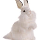 Hansa Rabbit Plush Animal Toy, 13', White