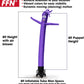 Solid Dark Navy Blue 8 Foot Tall Inflatable Tube Man Air Powered Waving Puppet, Air Blower Motor Included With 6Ft Solid Colored