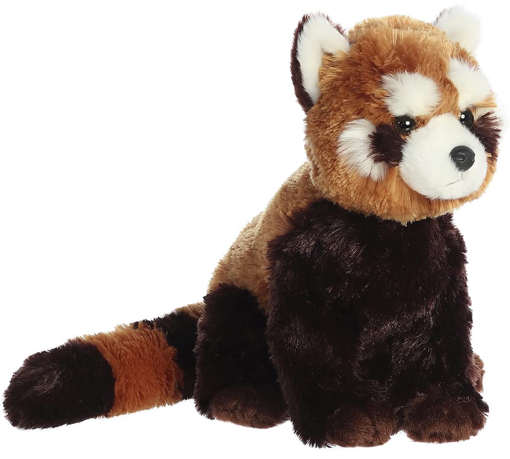 Aurora® Adorable Flopsie™ Lesser Panda Stuffed Animal - Playful Ease - Timeless Companions - Brown 12 Inches