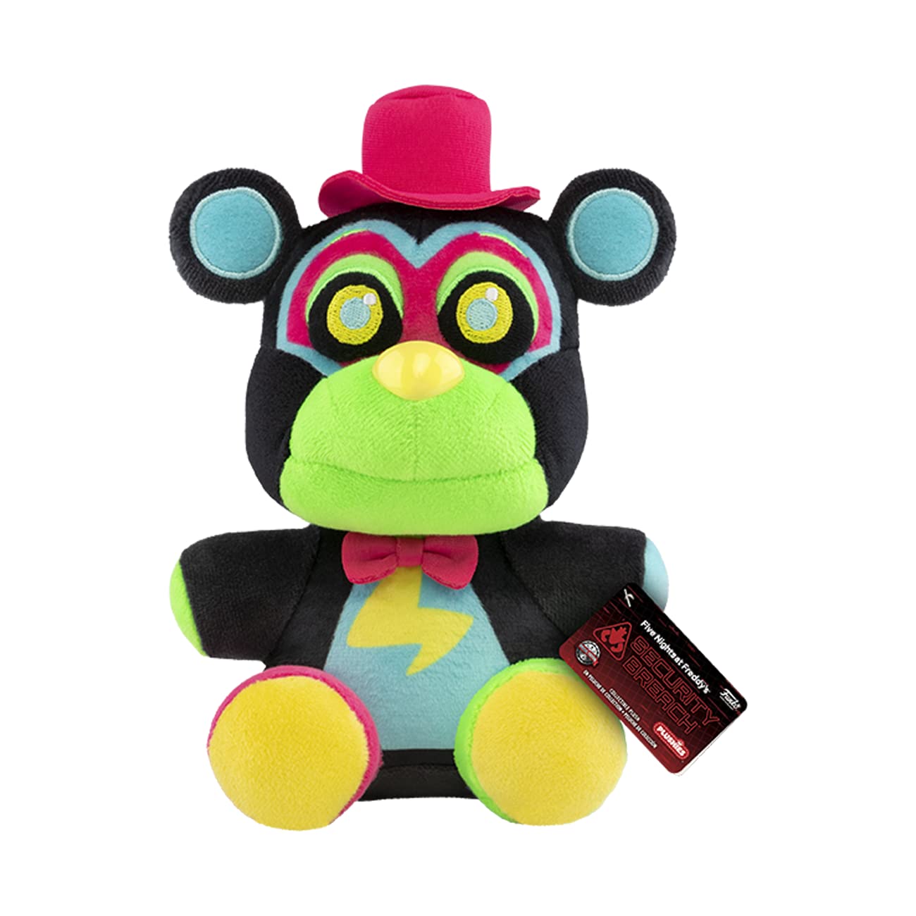 Funko Plush: Five Nights At Freddy'S (Fnaf) Security - 7' Glamrock Freddy Fazbear - Collectable Soft Toy - Birthday Gift Idea - Stuffed