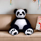 Anico 59' Tall (5 Foot) Giant Plush Bear, Stuffed Animal, Panda Bear With Smiling Face. Premium Stuffed Toy Panda Bear, Perfect For Girlfriend, Kids, Valentine'S Day, Christmas!