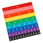 Hand2Mind Plastic Double-Sided Decimal And Fraction Tiles, Montessori Math Materials, Fraction Manipulatives, Unit Fraction, Fraction Bars Math Manipulatives, Homeschool Supplies (Set Of 51)