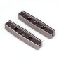 Gmade 30026 GS01 Machined M3 44mm Upper Link (2), Titanium Gray